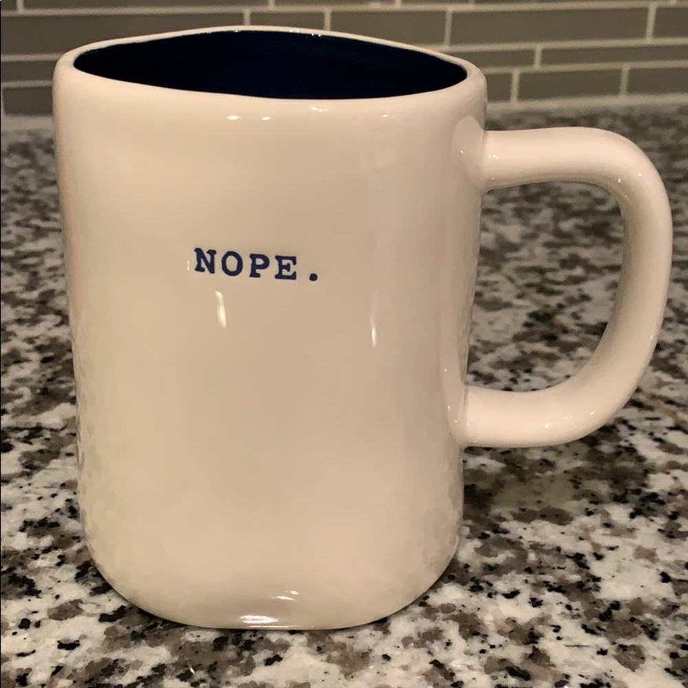 Rae Dunn NOPE. Mug